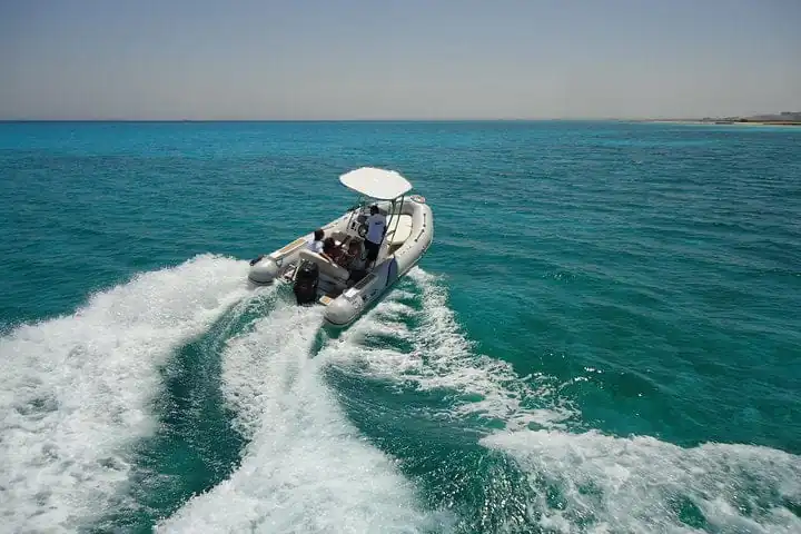 Private Speedboat Trip from Hurghada to Orange Bay or Paradise Island | Snorkeling & Beach Day