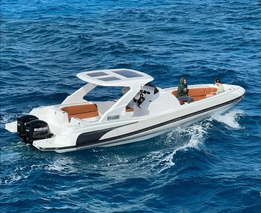 Private Combo Trip: 4-Hour Speedboat to Orange Bay & 3-Hour Quad Safari Hurghada