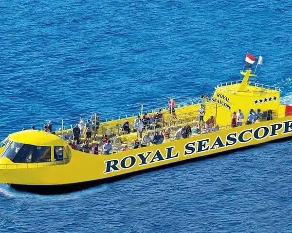 Hurghada Sea Scope Semi Submarine with 1 Stop Snorkeling