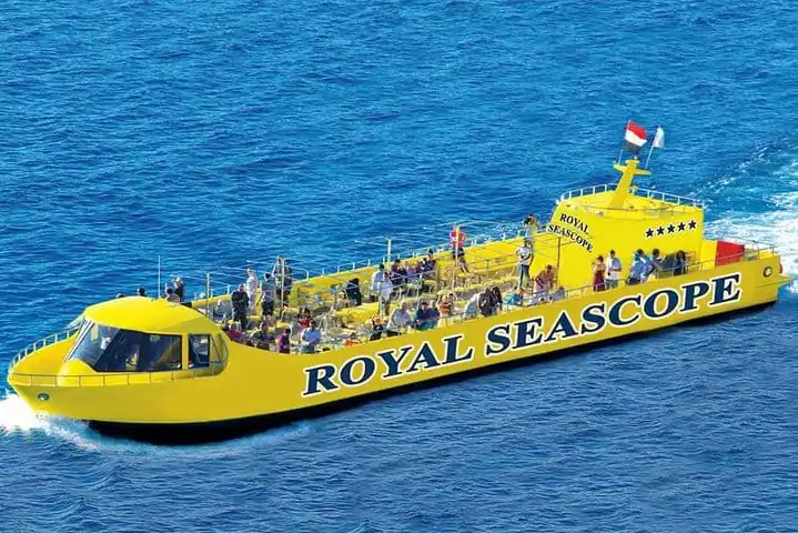 Hurghada Sea Scope Semi Submarine with 1 Stop Snorkeling