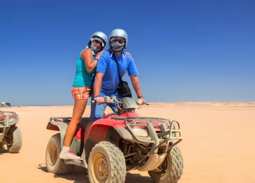 Private 3-Hour ATV Quad Bike Safari in Hurghada Desert – Morning or Afternoon
