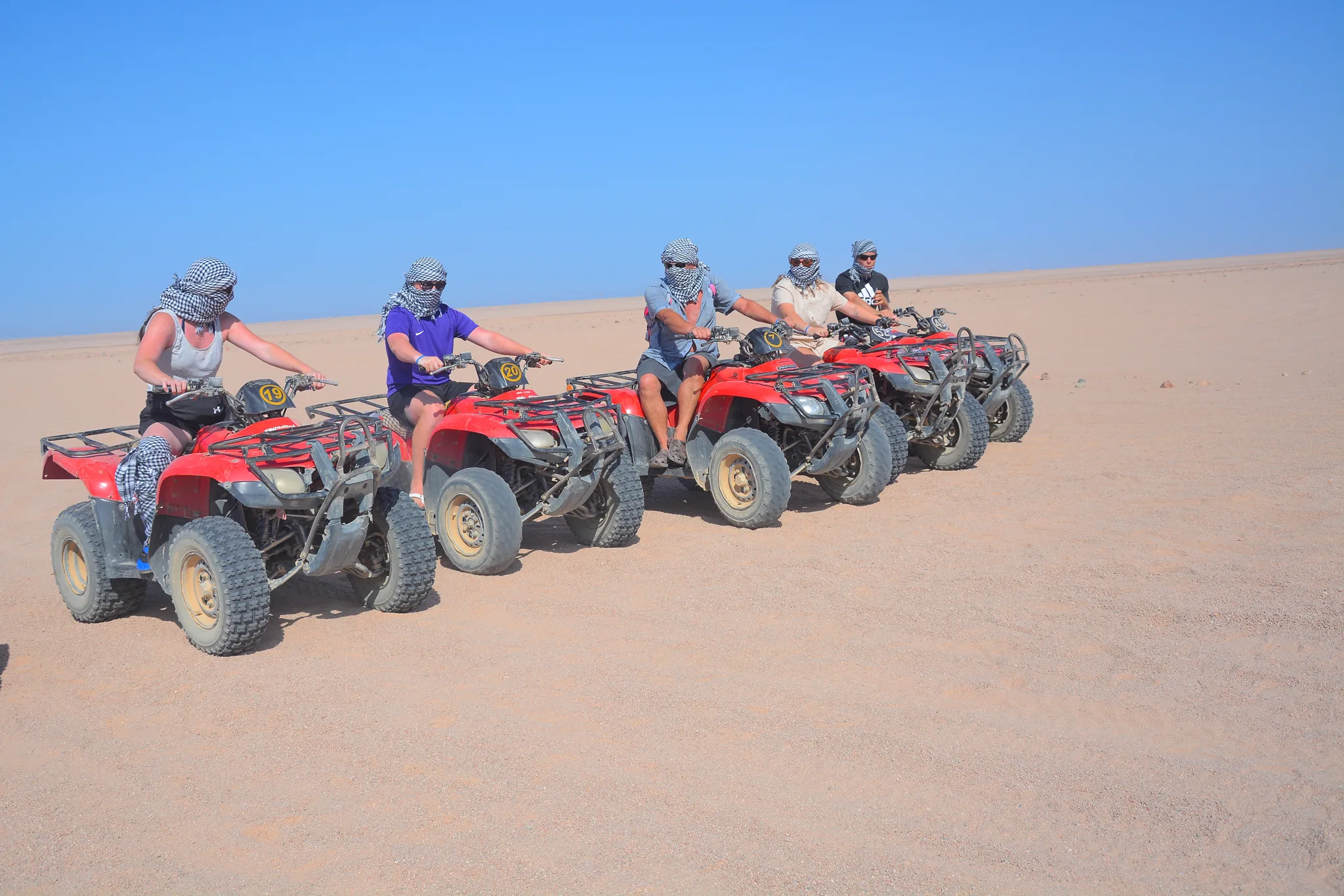 Hurghada Quad Bike Safari Tour – 5 Hours Desert Adventure with Camel Ride, Dinner & Bedouin Show