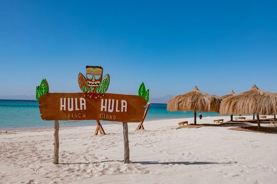VIP Boat Snorkeling Trip to Hula Hula Island with Lunch– Hurghada
