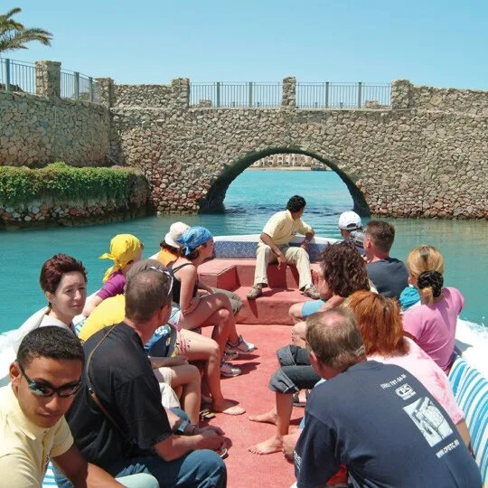 El Gouna VIP Sea Trip from Hurghada | Egyptian Venice Boat Tour & Snorkeling (Red Sea)