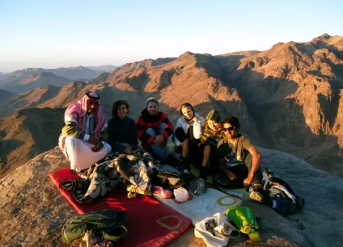 Mount Moses and St. Catherine's Monastery from Sharm El Sheikh