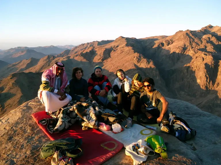 Mount Moses and St. Catherine's Monastery from Sharm El Sheikh