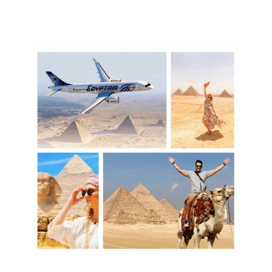 Hurghada to Cairo Day Trip by Plane | Visit the Pyramids, Sphinx & Egyptian Museum